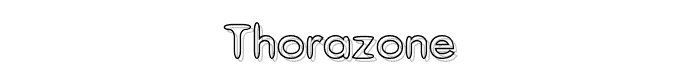 Thorazone  font